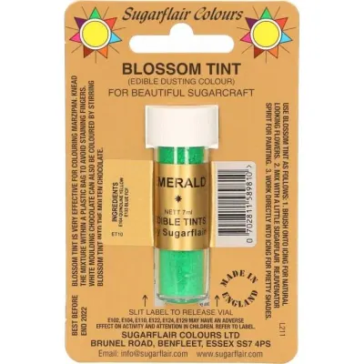 Jedlá prachová barva Emerald 7 ml – Sugarflair