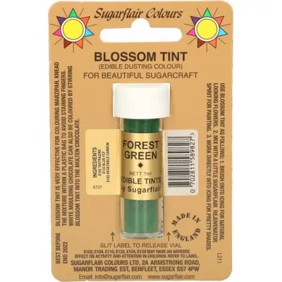 Jedlá prachová barva Forest Green 7 ml – Sugarflair