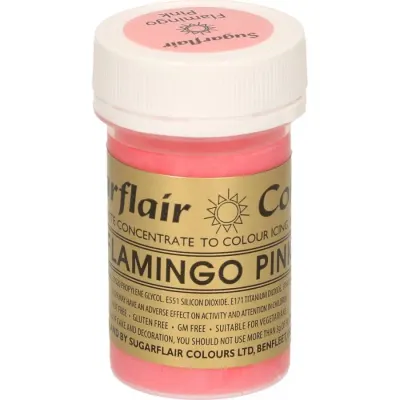 Gelová potravinářská barva Flamingo Pink 25 g – Sugarflair