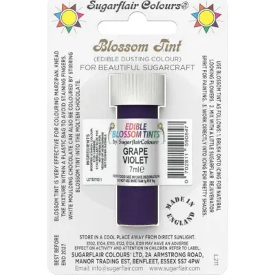 Jedlá prachová barva Grape Violet 7 ml – Sugarflair