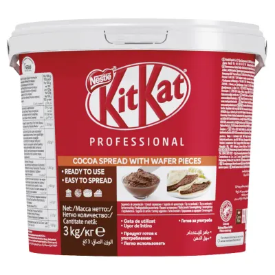 KitKat kakaová pomazánka s kousky oplatky 3 kg – Nestlé