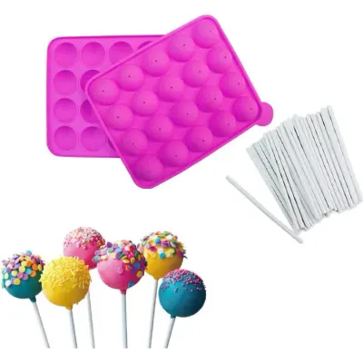Silikonová forma na 20 cake pops – I Love Cakes