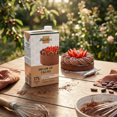 Kakaový rostlinný krém Decor Up Cacao 1 l – Master Martini