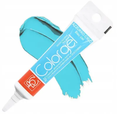 Gelová barva Azzurro Cielo (Nebeská modř) – Modecor