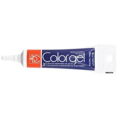 Gelová barva Blue Navy (Námořní modř) – Modecor