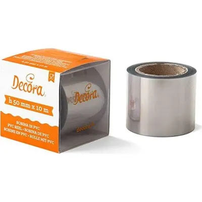Acetátová fólie na dezerty průhledná 4 cm × 10 m – Decora