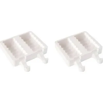 Silikonová forma na nanuky – 2 kusy twister tango 93x45x28 mm - Silikomart