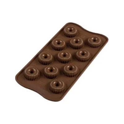 Silikonová forma na čokoládu Choco Crown 21 × 10 cm – Silikomart
