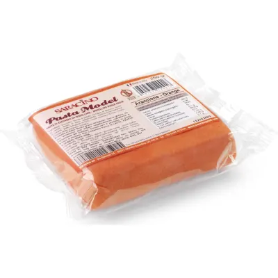 Modelovací hmota Saracino oranžová 250 g – Saracino