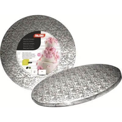 Dortová podložka stříbrná 30 cm – Ibili