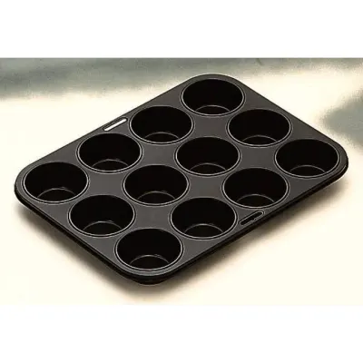 Ocelová forma na muffiny a cupcakes – Ibili