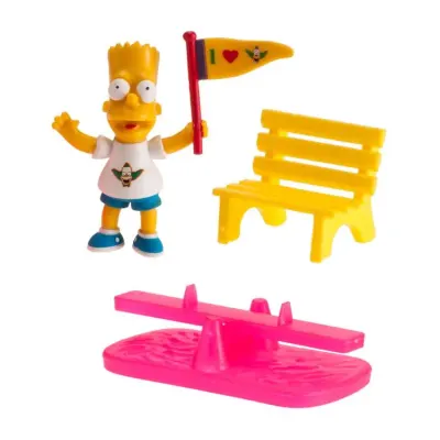 Nejedlá dekorace na dort Bart Simpson 7 cm – Dekora