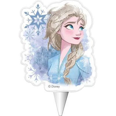 Svíčka na dort s motivem Frozen 7,5 cm – Dekora