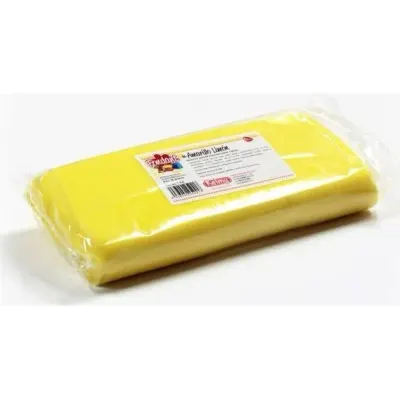 Potahovací hmota citrónově žlutá 1 kg – Kelmy