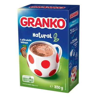 Instantní kakaový nápoj Granko Natural 350 g – Orion