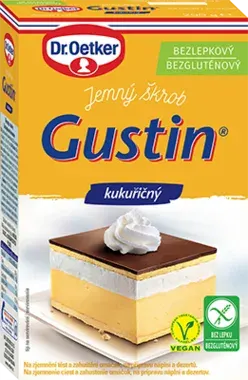 Gustin jemný kukuřičný škrob 200 g – Dr. Oetker