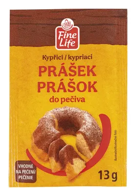Kypřicí prášek do pečiva 13 g – Fine Life