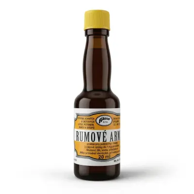 Rumové aroma tekuté pro cukrářské účely 20ml – AROCO