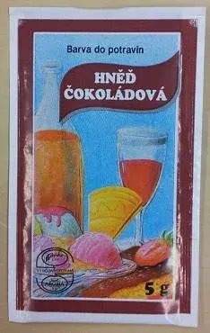 Potravinářská barva prášková Hněď čokoládová 5 g – AROCO