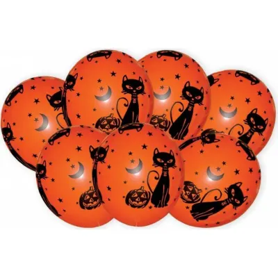 Balónky s motivem Halloween 7 ks – Alvarak