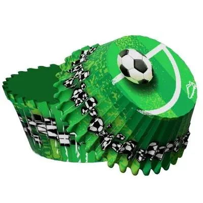 Košíčky na muffiny Fotbal 5 cm, 50 ks – Alvarak