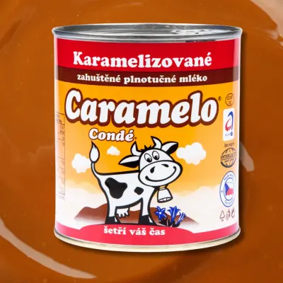 Zahuštěné slazené mléko karamelizované Condé Caramelo 1 kg – BOHEMILK