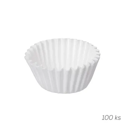 Košíčky na muffiny bílé pr. 3,5 cm (100 ks) – Orion