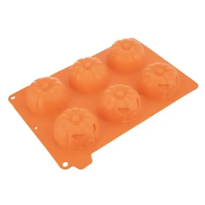 Silikonová pečicí forma Halloween dýně na 6 ks – Orion
