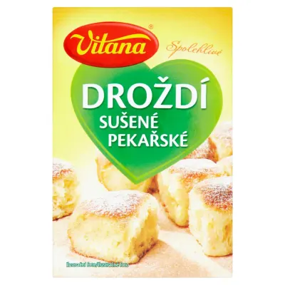 Sušené pekařské droždí 8 g – Vitana