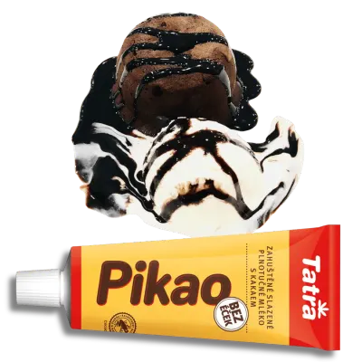 Zahuštěné slazené mléko s kakaem Pikao 150 g – Mlékárna Hlinsko