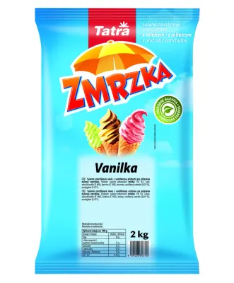 Tatra Zmrzlinová směs sušená vanilka 2 kg – Mlékárna Hlinsko