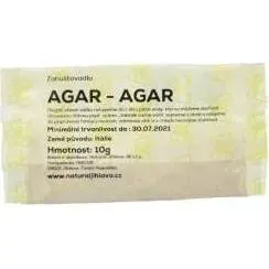 Agar-agar želírující přípravek 10 g – Natural Jihlava