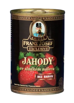 Jahody ve sladkém nálevu 425 ml – FRANZ JOSEF KAISER