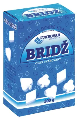 Tvarovaný cukr Bridž 500 g – Vrbátky