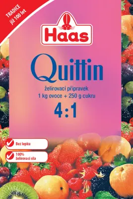 Želírovací přípravek Quittin 4:1 24 g – Haas