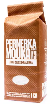 Mouka žitná celozrnná jemná 1 kg – Pernerka