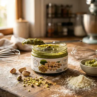 Ochucovací pasta Pistácie s kousky 200 g – MEC3