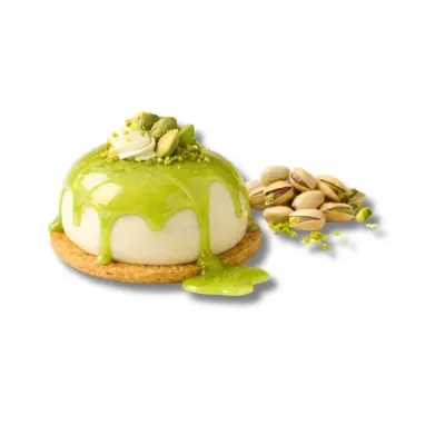 Zrcadlová poleva Mirall s pistáciovou příchutí 250 g – Master Martini