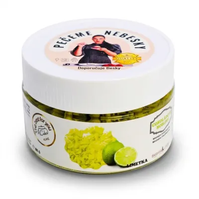Čokoládové hobliny limetkové zelené 80 g – Barbara Luijckx