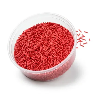Cukrové tyčinky červené Besky edice 70 g – 4Cake Česká republika
