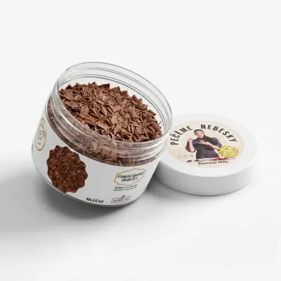 Čokoládové hobliny mléčné 60g – Eurocao