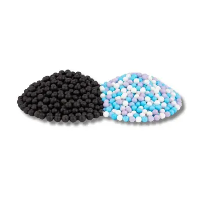Cukrové perly černé a Elsa mix 5 mm, 120 g – SweetArt