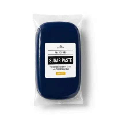 Fondán na dort tmavě modrý s vanilkovou příchutí 1 kg – SweetArt
