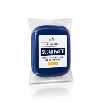 Fondán na dort tmavě modrý vanilkový 250 g – SweetArt
