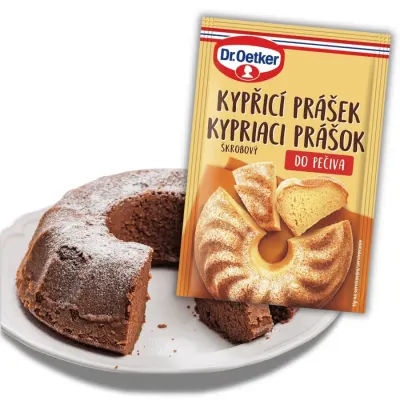 Kypřicí prášek do pečiva se škrobem 12 g – Dr. Oetker
