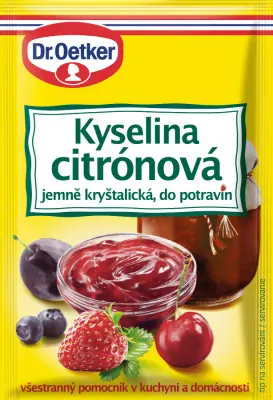 Kyselina citrónová v prášku 20 g – Dr. Oetker