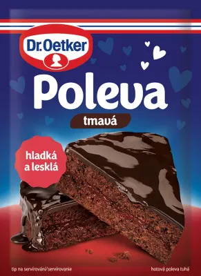 Cukrářská poleva tmavá 100 g – Dr. Oetker