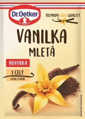 Vanilka mletá z celých lusků 5 g – Dr. Oetker
