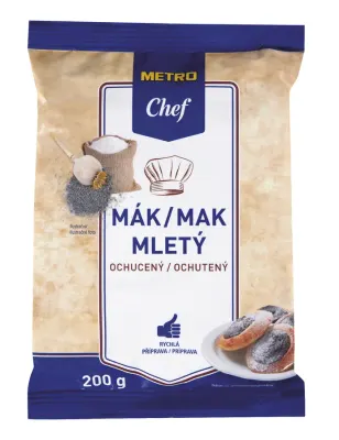 Mák mletý ochucený 200 g – METRO Chef
