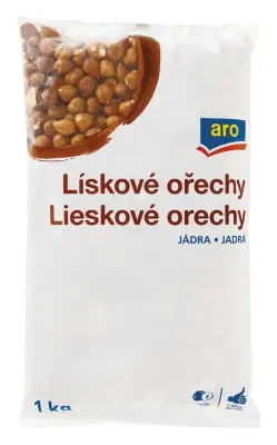 Lískové ořechy jádra 11-13 1 kg – ARO